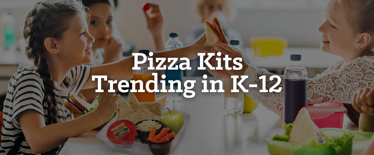 Pizza kits trending in K-12