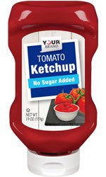 Image of Red Gold Private Label Your Brand No Sugar Added Ketchup