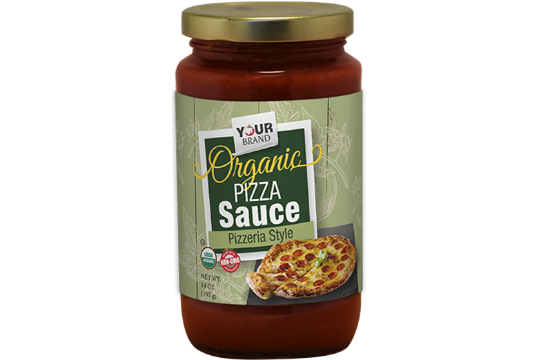 IY14_14oz Organic Pizza Sauce_Private Brands