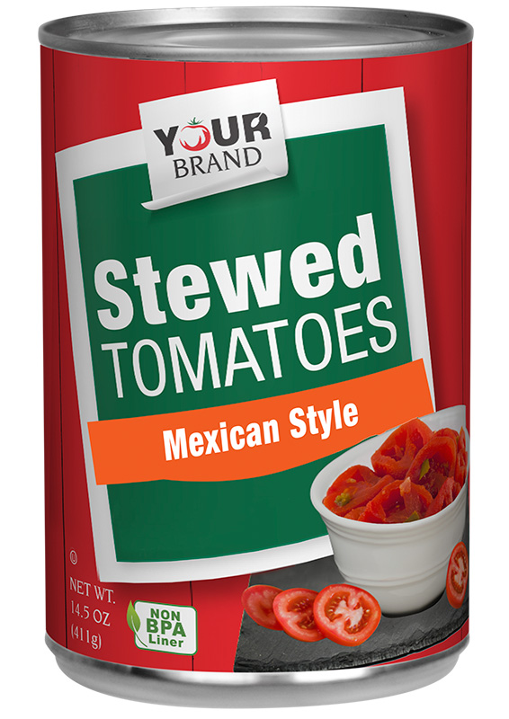 14 5 Oz Mexican Style Stewed Tomatoes   Pb Cg14 