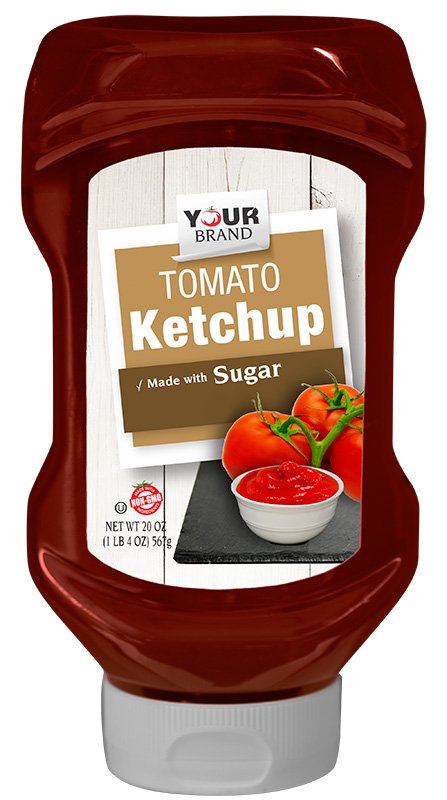 Red Gold Your Brand 20 oz Ketchup Non GMO