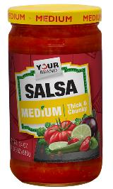 Red Gold Private Brand_SDA4_24 oz Medium Salsa - T Style