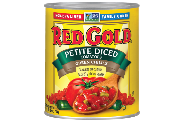REDBK2R_RedGold_TomatoesDicedGreenChilies_Can_28oz_Foodservice