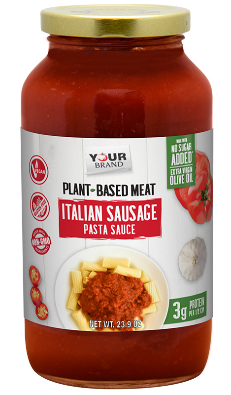 23.9 oz Plant Based Pasta Sauce Italian Sausage