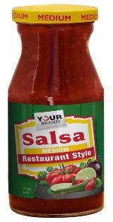SDR6_16oz Medium Restaurant Style Salsa P Style_Private Brands