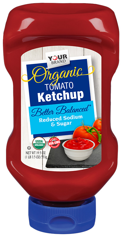 Y6YU_19.5oz Organic Better Balanced Ketchup_Private Brand